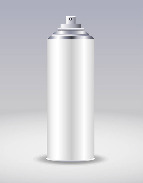 spray palack márkanév izolált ikon - Vektor, kép