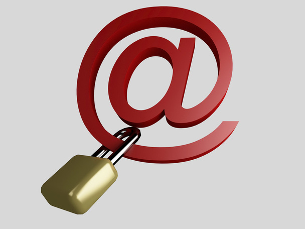 e-mail bezpieczeństwa - Zdjęcie, obraz