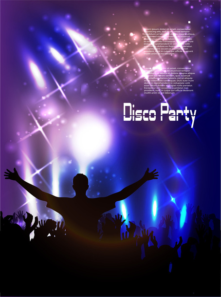 Disco club. - Vecteur, image
