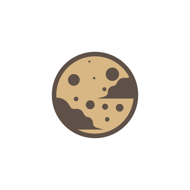 Cloud Cookies Modèle vectoriel de conception de logo, symbole d'icône, concepts de conception créatifs - Vecteur, image