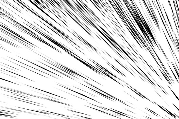 Abstract faixa de textura de fundo preto e branco. desenho de fundo de movimento de explosão de raios vetoriais. Feixe de padrão de falha. espaço linha de listras curvas - Foto, Imagem