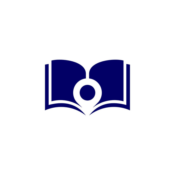 Conception d'icône de logo d'éducation, illustration vectorielle, logo de conception de point. - Vecteur, image