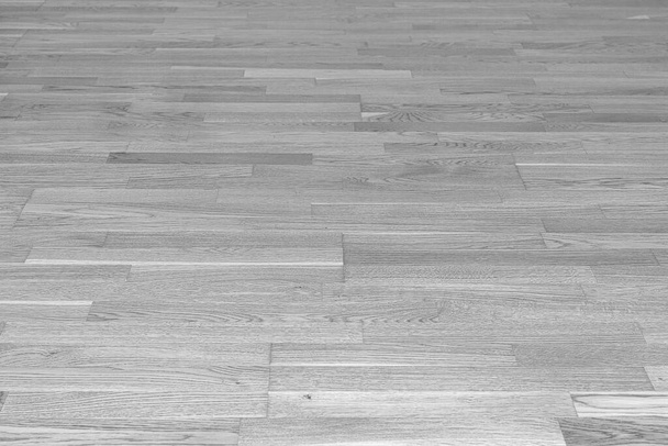 Witte laminaat vloer textuur achtergrond. grijs natuurlijk houten gepolijst oppervlakte parket - Foto, afbeelding