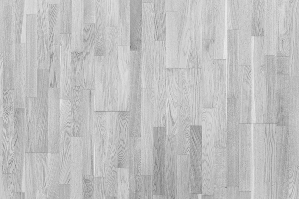 Fondo de textura laminado blanco. parquet superficie pulida de madera natural gris - Foto, Imagen