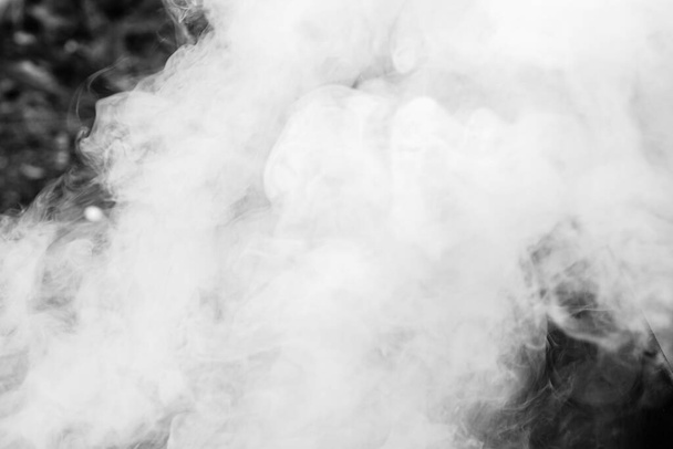 Textura de fondo de humo grueso blanco. niebla - Foto, Imagen
