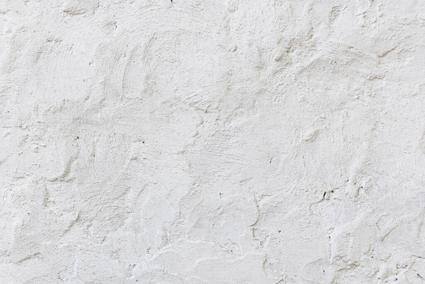 Бесшовный белый грубый бетонный фон стены текстуры. цементная стена гипсовая текстура. Бланк для дизайнера - Фото, изображение