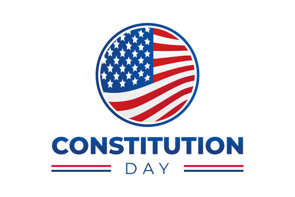 憲法の日独立したロゴアイコン - ベクター画像