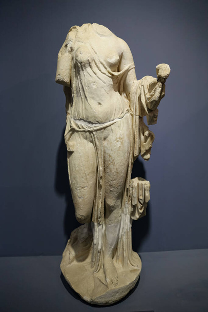 Standbeeld in Efeze Museum, Selcuk Stad, Izmir Stad, Turkije - Foto, afbeelding