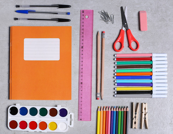 Tools. Stationery on the table - Photo, Image