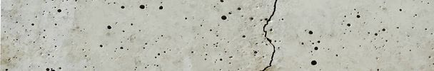 Reális szürke beton panorámás textúrája - Vektor, kép