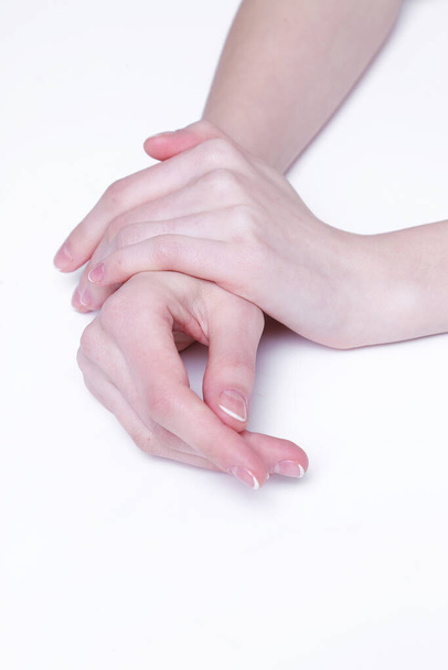 Female hands with soft skin - 写真・画像