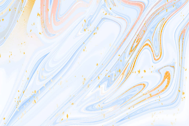 Fondo abstracto.Texturas de mármol arco iris azul y rosa líquido de lujo.Utilizado para fondos de escritorio o fondos de pantalla.Ilustración vectorial - Vector, imagen