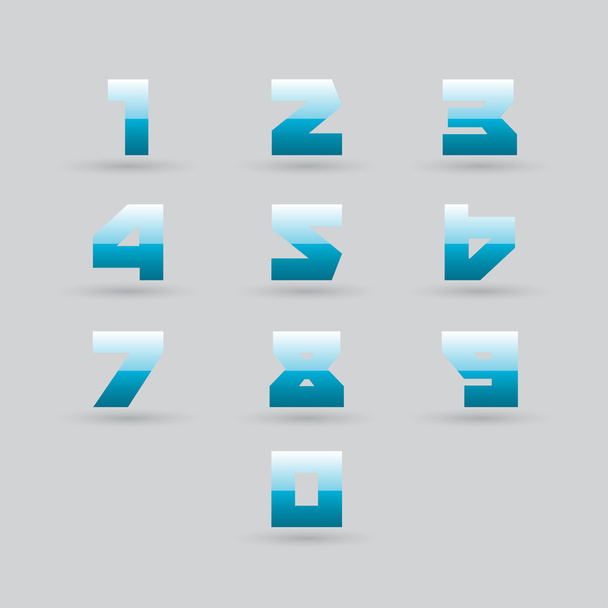 number est design - Vector, Image