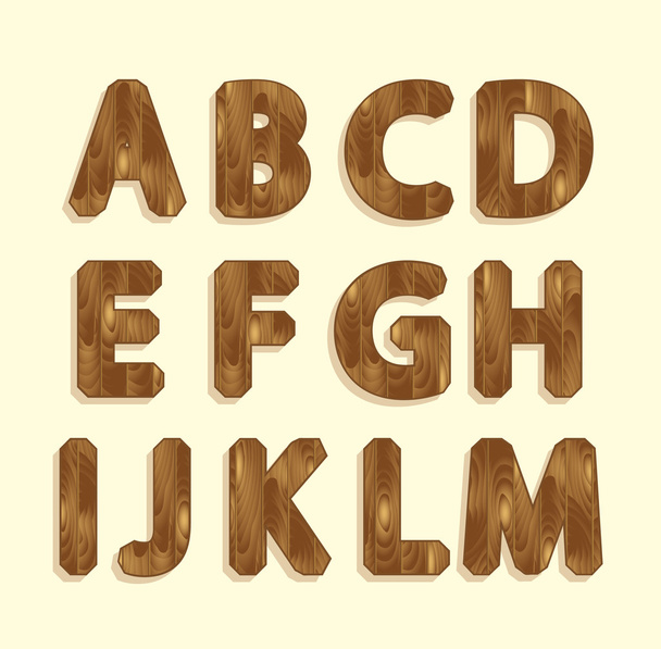 lettertypen - Vector, afbeelding