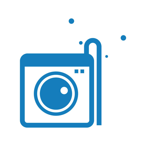 Vector template of cleaning icon for your design - Vektor, Bild