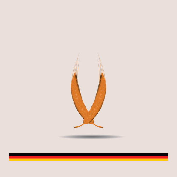 germany concept icon vector illustration  - Vektor, obrázek