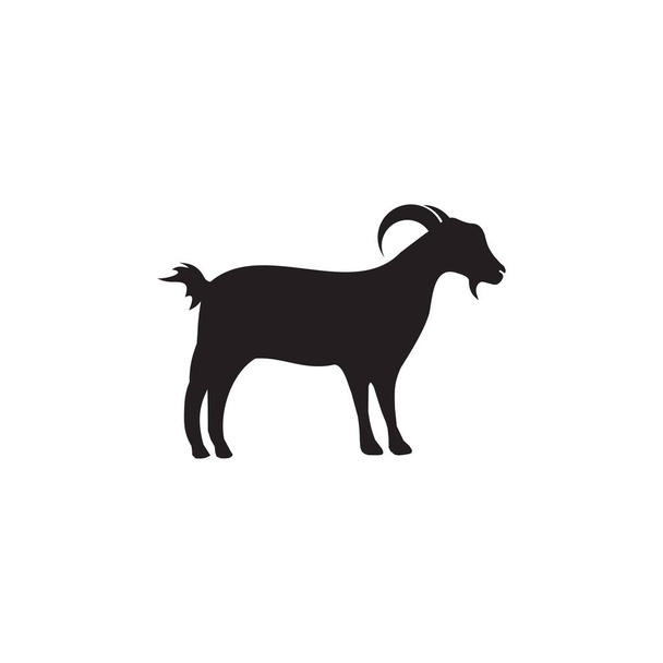 Šablona návrhu loga kozího zvířete - Vektor, obrázek