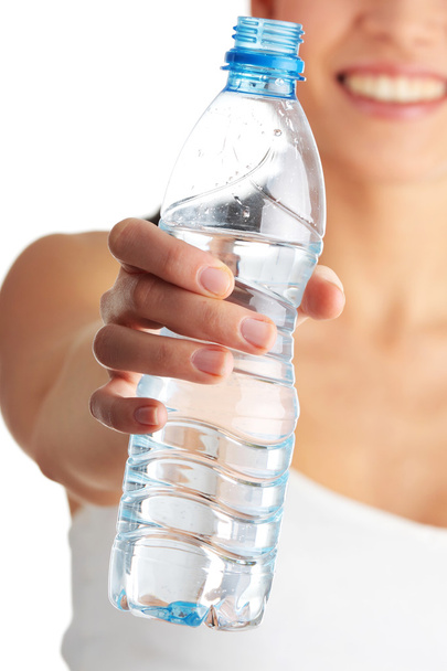 Woman drinking water - Fotoğraf, Görsel