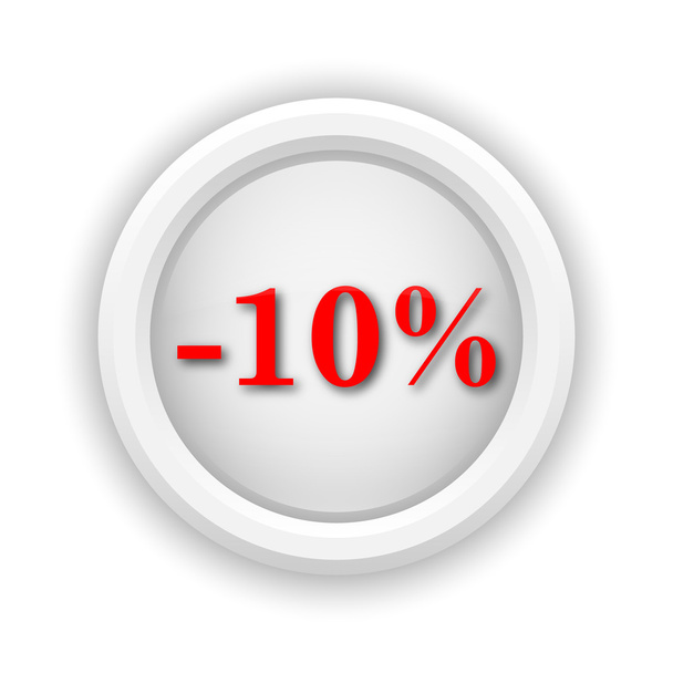 10 % sleva ikona - Fotografie, Obrázek