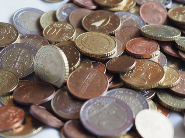 Euro coins money (EUR), currency of European Union - Photo, Image