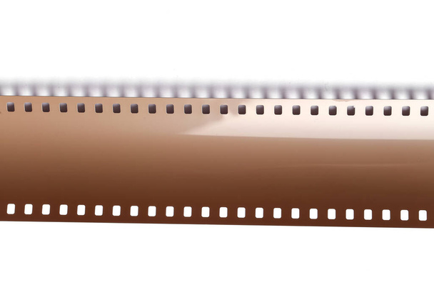 Cinematography. Vintage tape on a white background - Photo, Image