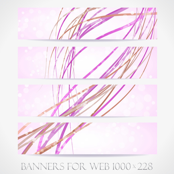 Web bannerek. (vektor collection14) - Vektor, kép