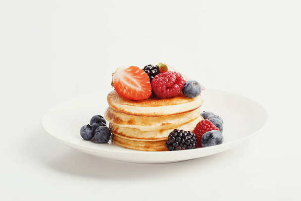 Yummy pancakes on the table - Photo, Image
