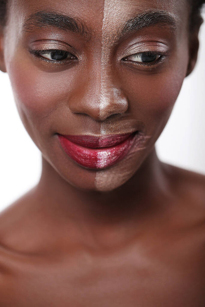 Beauty. Woman with artistic makeup - Fotó, kép