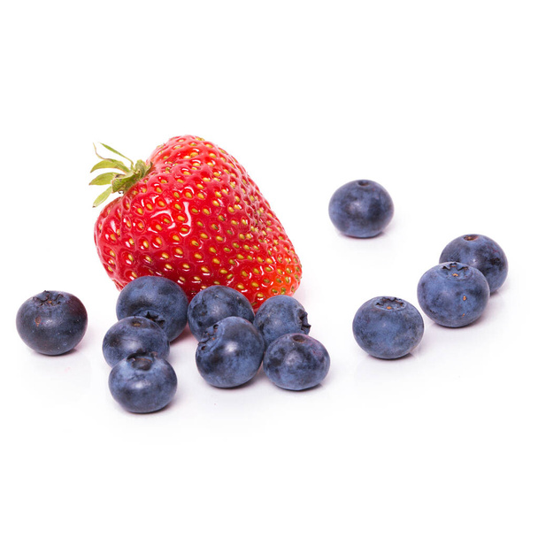 Berries on a white background - Zdjęcie, obraz