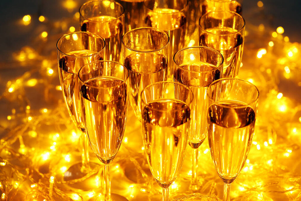 Cada fiesta de celebración sigue con bebidas y champán - Foto, Imagen