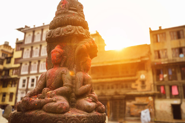 Complexo templo Pashupatinath em Katmandu - Foto, Imagem