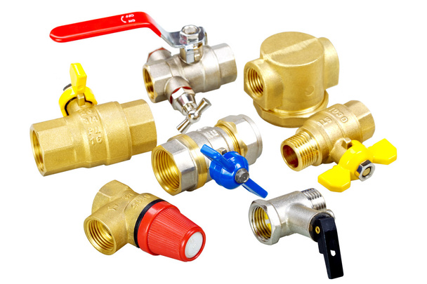plumbing fixtures, valves, fittings - Photo, Image