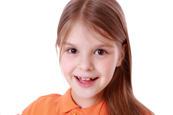 Young girl with a sweet smile - Foto, afbeelding