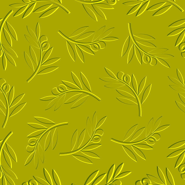 Olive branch. Vector format - Vecteur, image