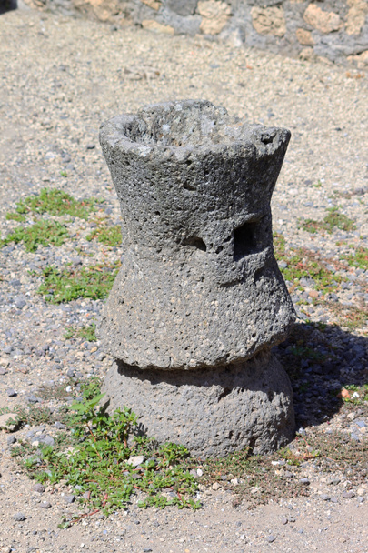Roman Mortar - Pompeii - Photo, Image