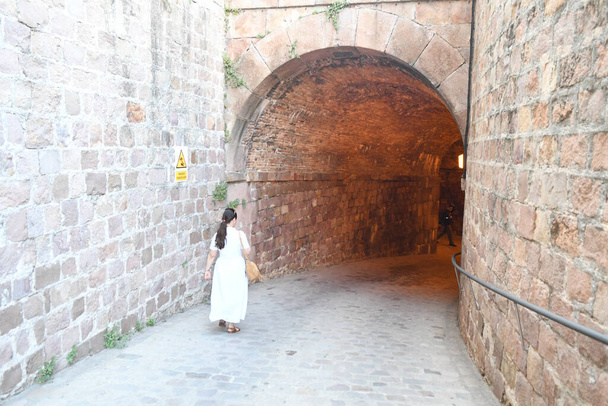 View of the old tunnel of the fortress - Foto, Imagem