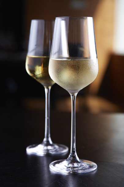 copos de vinho branco - Foto, Imagem