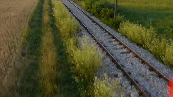 nagy sebességű vonat - Felvétel, videó