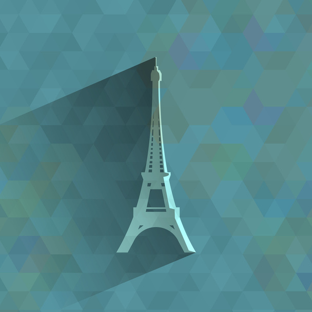 Eiffel Tower. Vector format - Vektor, Bild