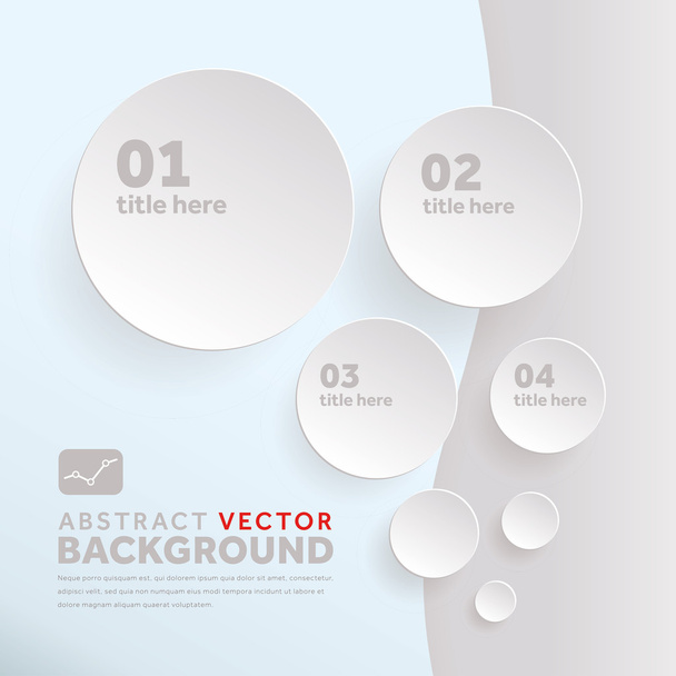 Abstract vector background design template - Vektor, kép