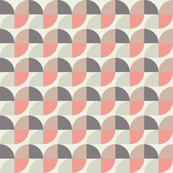 Fondo abstracto con un diseño de patrón de azulejos sin costura - Vector, Imagen