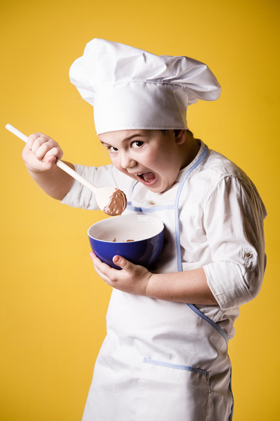 Little boy chef in uniform - Photo, Image