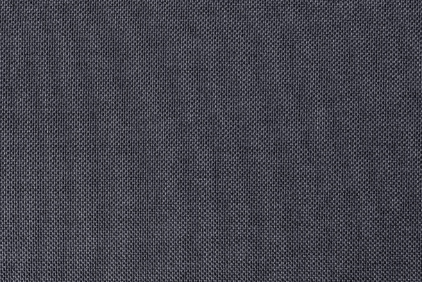 Graue Baumwollgewebe Textur Hintergrund, nahtlose Muster aus natürlichem Textil. - Foto, Bild