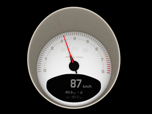 Speedometer or Tachometer - Photo, Image