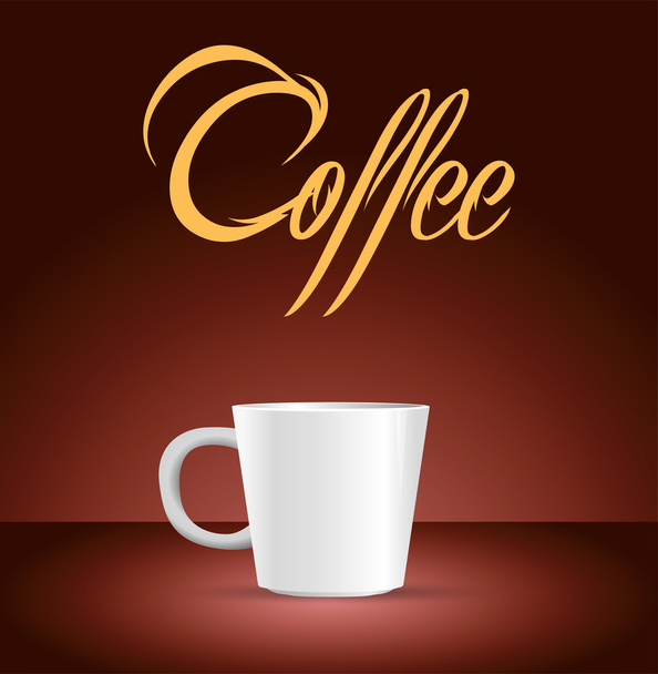 Кава і чашка кави
 - Вектор, зображення