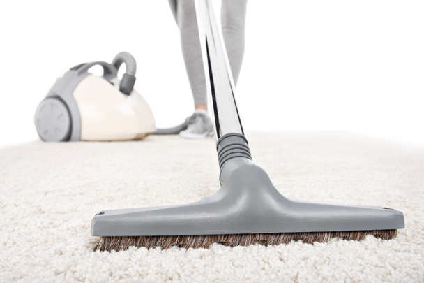 Vacuuming carpet - Photo, Image