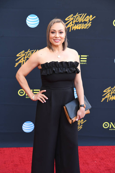 Celebrities during the 33rd Annual Stellar Awards Red Carpet at the Orleans Resort in Las Vegas Nevada on Saturday March 24, 2018. - Foto, imagen