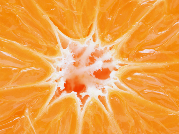 tangerine on white background - Foto, immagini