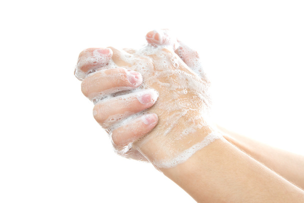 Wash female hands - 写真・画像