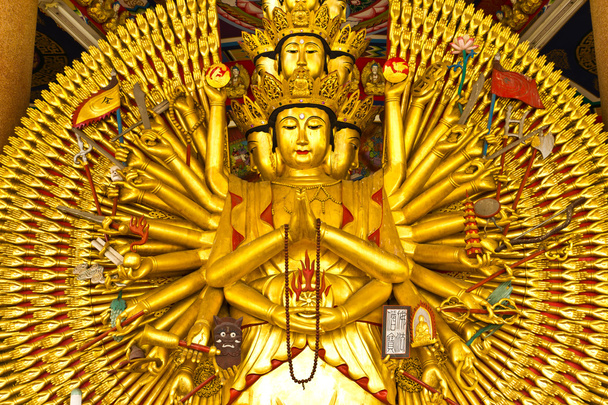 Ten thousand hands buddha statue - Fotó, kép